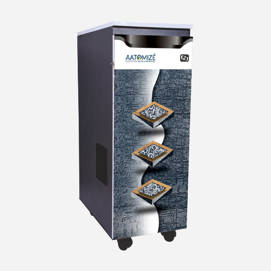 Aatomize WOODEN SQUARE Flourmill